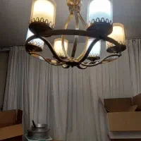 لوستر ۶ و ۳ شعله|لوستر و چراغ آویز|پردیس, فاز ۱|دیوار