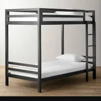 تخت خواب دوطبقه فلزی و فلز و چوب