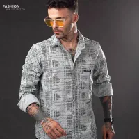 پیراهن بوکله طرح یک کد SR1 کتونی بازار امین|لباس|کرمانشاه, |دیوار