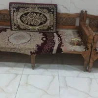 تخت سنتی چوبی 1در2|تخت و سرویس خواب|پاکدشت, خاتون آباد|دیوار