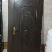 درب ورودی چوبی دو لنگه