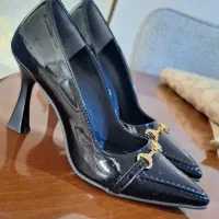 کفش مجلسی سایز ۴۰ مشکی|کیف، کفش، کمربند|خمین, |دیوار