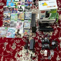 Xbox360+kinect کپی‌خور دو دسته اصلی فول گیم ولوازم