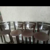 صندلی سالم چوب گردو