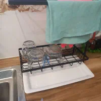 استند فلزی محکم|آب‌چکان و نظم‌دهنده ظروف|سنندج, |دیوار