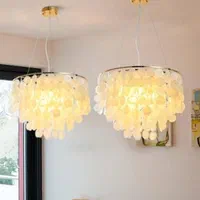 لوستر پولکی مدرن|لوستر و چراغ آویز|اصفهان, باغ زرشک|دیوار