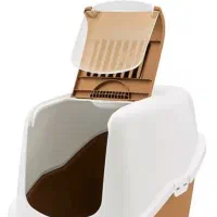 ظرف خاک مسقف گربه جورج بزرگ ضد بو