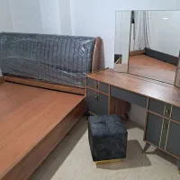 سرویس خواب آپادانا دونفره طوسی نو|تخت و سرویس خواب|تهران, امانیه|دیوار