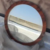 آیینه قاب دار چوبی