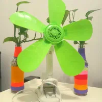 پنکه گیره دار 5پره|پنکه و تصفیه‌کنندهٔ هوا|رشت, سلیمانداراب|دیوار