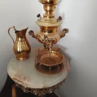 سماور میز برنزی