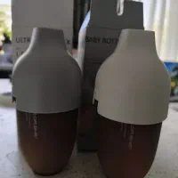 شیشه شیر سیلیکونی ضد نفخ کودک 240سی سی مارک Horshi