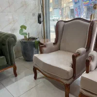 مبل فرانسوی راش/ مبلمان کلاسیک/ کد ۴۵۳|مبلمان خانگی و میز عسلی|رشت, بازار|دیوار