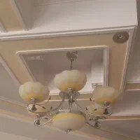 لوستر استیل ۶شاخه|لوستر و چراغ آویز|کرج, محمد آباد|دیوار