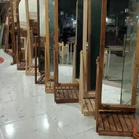 ساخت انواع ایینه قدی،شلف،رگال چوبی