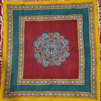 رومیزی زینتی قلمکار اصفهان و ترمه یزد