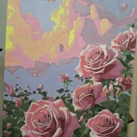 تابلونقاشی گل