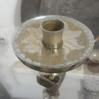 قلیان تمام برنجی وقلمکاری|کلکسیون و سرگرمی|سبزوار, رضوی|دیوار