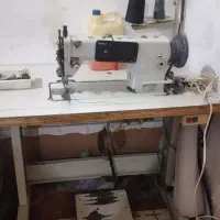 چرخ خیاطی وسراجی مارک جمهوزی دوپایه زخیم دوز