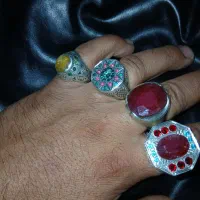 انگشتر جواهری عیار بالا سنگین وزن