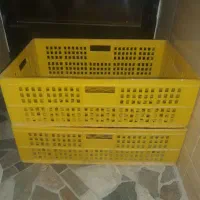 سبد پلاستیکی بزرگ ۲ عدد