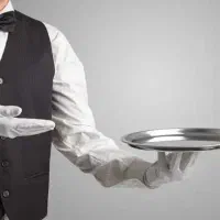 خدمتکار،تمیزکار،خدمه هستم