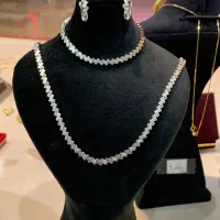 سرویس طلای سفید در حد نو|جواهرات|قم, سالاریه|دیوار