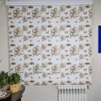 پرده کرکره ای زبرا ۲لایه