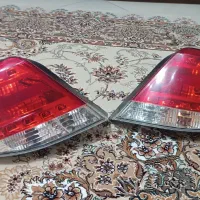 دو عدد خطر عقب اصلی دنامعمولی با چراغ جلو و طاقچه