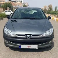 پژو ۲۰۶ تیپ ۲ خاکستری مدل ۱۴۰۱