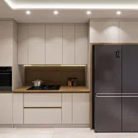 انواع کابینت فلزی ام دی اف|جاکفشی، کمد، دراور|سنقر, |دیوار