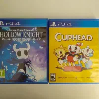 دیسک بازی Cuphead و Hollow Knight برای ps4
