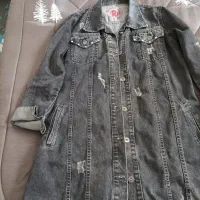 مانتو جین یا لی رنگ ذغالی|لباس|ری, دیلمان|دیوار