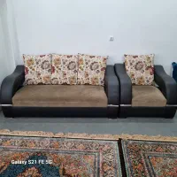 مبل ۷ نفره با میز تلویزیون|مبلمان خانگی و میز عسلی|رشت, دروازه لاکان|دیوار