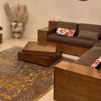 مبلمان راحتی ال- میز تلویزیون- میز جلو مبلی|مبلمان خانگی و میز عسلی|تهران, کرمان|دیوار