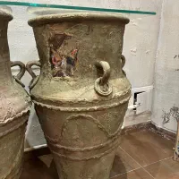 گلدان سفالی پتینه|صنایع دستی و سایر لوازم تزئینی|تهران, ولنجک|دیوار
