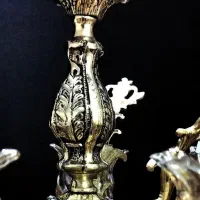 لوستر ۸شاخه و تمام لوازم لوستر