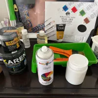 ابزار ساخت تابلو پتینه