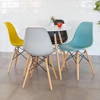 میز و صندلی ناهارخوری فایبرگلاس نشکن 4 نفره|میز و صندلی غذاخوری|قشم, |دیوار