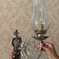 دو عدد دیوار کوب برنز