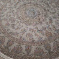 فرش گرد قطر ۱/۵ مارک تافته خاطره کویر یزد