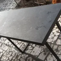 میز کار پایه فلزی صفحه سنگ SPl