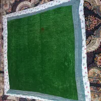 لحاف مخمل قدیمی سالم