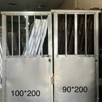 درب اهنی پی وی سی انباری خرپشته اتاق اسانسور PVC|مصالح و تجهیزات ساختمان|تهران, شهرک ابوذر|دیوار