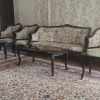 مبل کلاسیک 9 نفره با 3 عدد جلو مبلی