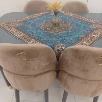 میز غذاخوری شش نفره