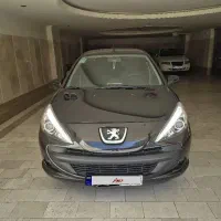 207 مشکی کم کار|خودرو سواری و وانت|تهران, نارمک|دیوار