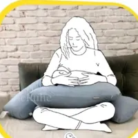 بالشت بارداری دی روحیه u شکل|رختخواب، بالش، پتو|اهواز, باغ شیخ|دیوار