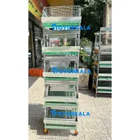 در*آپارتمان یا% بلدرچین مینی و قفس مرغ|لوازم جانبی حیوانات|آستارا, |دیوار