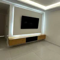 تک دکور .سقف کاذب،کناف،دیوار پوش،کاغذدیواری tvwall|خدمات پیشه و مهارت|بندرعباس, |دیوار